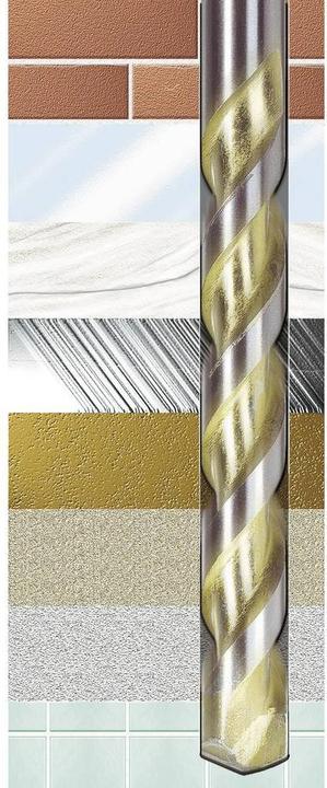 Produktbild Heller Hartmetall Mehrzweckbohrer 6 m (6 mm)