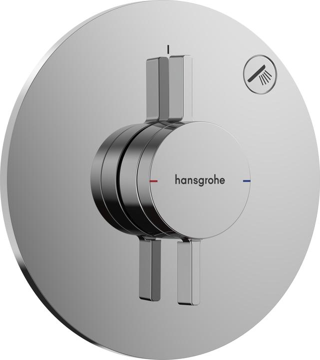 Produktbild hansgrohe HG Thermostat DuoTurn S UP, 1 Verbraucher verchromt
