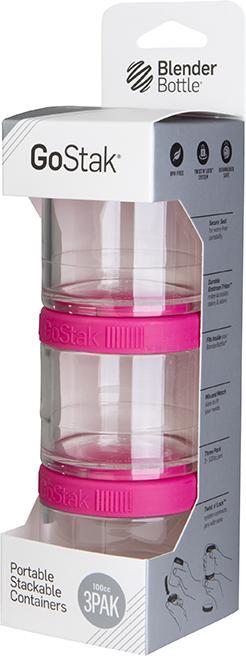 Actual product image Blender Bottle GoStak 3-pack (0.10 l)