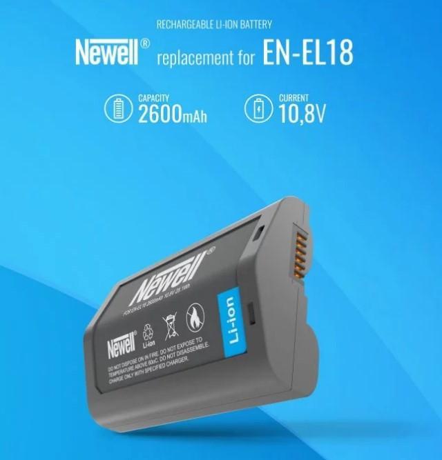 Immagine prodotto Newell Batteria EN-EL18 (Batteria della fotocamera)