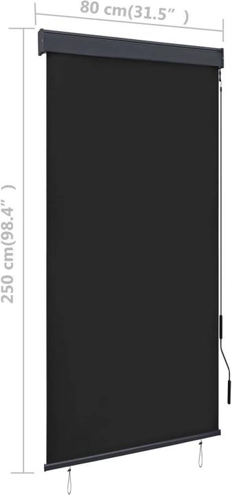 Produktbild VidaXL Aussenrollo (80 x 250 cm)