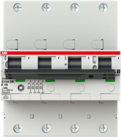 Produktbild ABB Haupleitungsschutzschalter 63A K 25kA 4P S754DR-K6