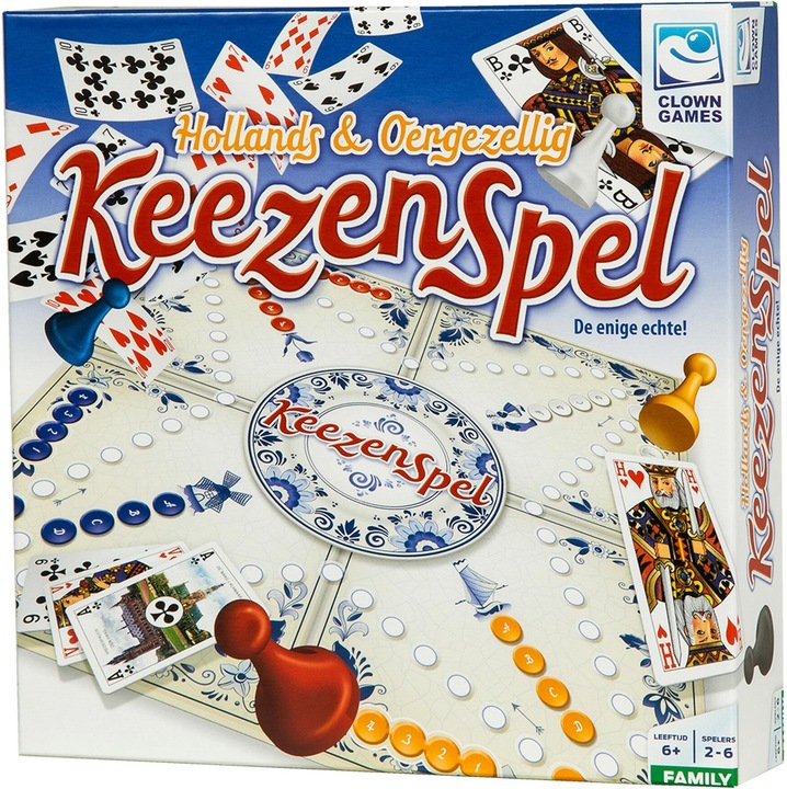 Produktbild Clown games Keezenspiel (Niederländisch)
