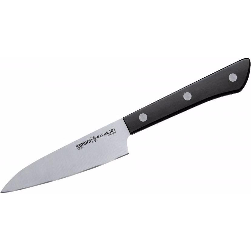Samura Harakiri Paring, Küchenmesser, Schwarz