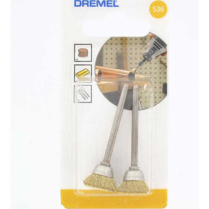 Produktbild Dremel Messingbürste Ø 13,0 mm (2 Stück)