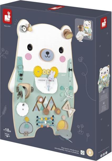 Actual product image Janod Pure Bären Aktivitätsplatte