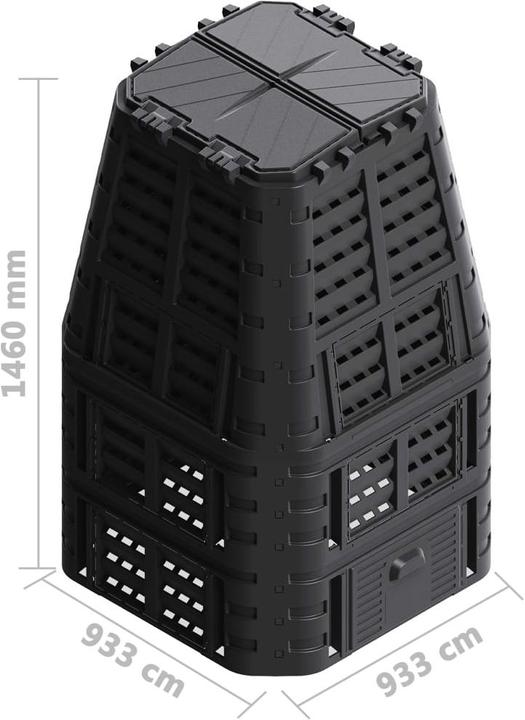 Produktbild vidaXL Kompostbehälter (1000 l)