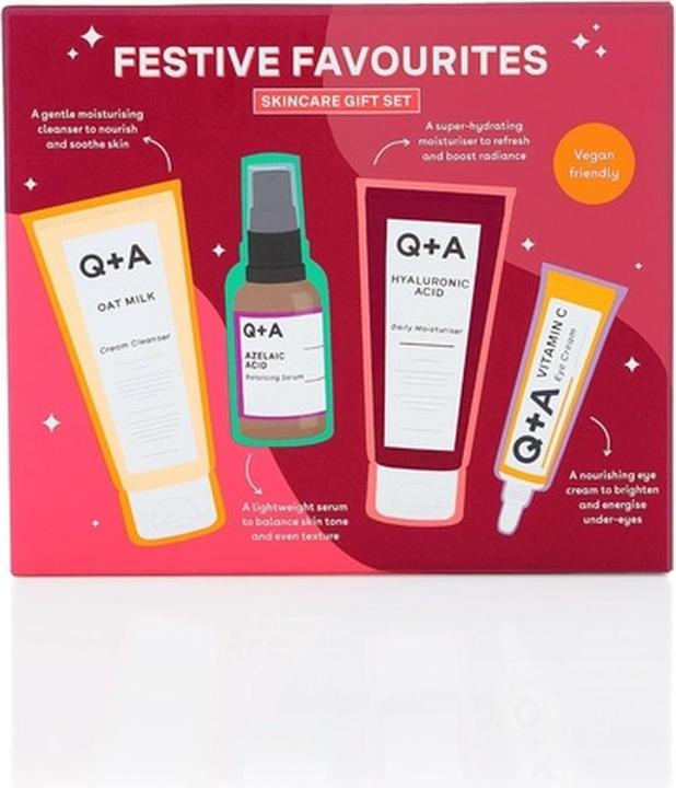 Q+A Festive Favourites Skincare Gift Set (Gesichtspflege Set)
