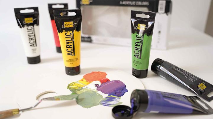 Actual product image Kreul Acrylic set of 10 (100 ml)