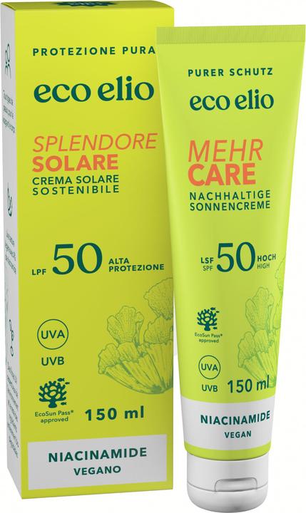 Produktbild Eco Elio Mehr Care (Sonnencreme, SPF 50, 150 ml, 164 g)