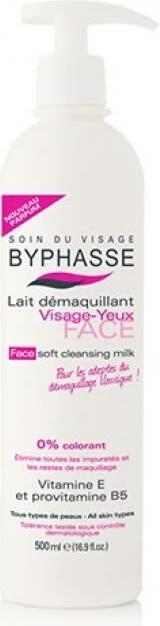 Actual product image Byphasse LECHE DESMAQUILLANTE DOUCEUR cara y ojos 500 ml (Cleansing lotion, 500 ml)