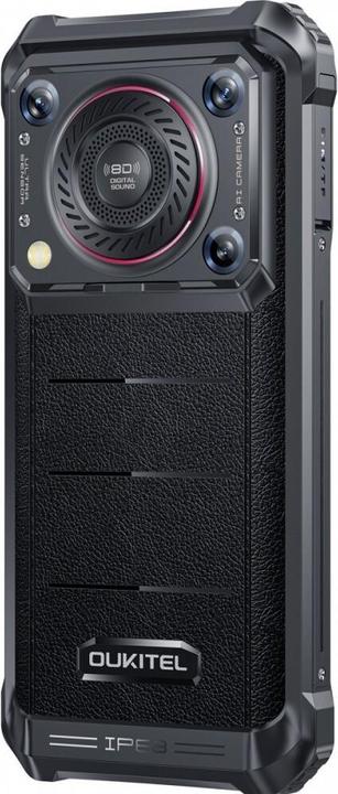 Actual product image Oukitel WP36 8/128 10600 mAh - Smartphone schwarz (128 GB, Black, 6.52", 4G)