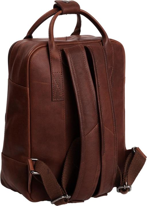 Actual product image The Chesterfield Brand Wax Pull Up backpack leather 36 cm laptop compartment
