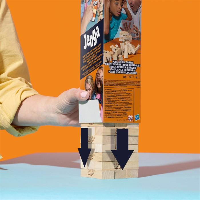 Produktbild Hasbro Gaming Jenga Refresh (Dänisch, Deutsch, Englisch, Französisch, Italienisch, Niederländisch, Norwegisch, Portugiesisch, Schwedisch, Spanisch)
