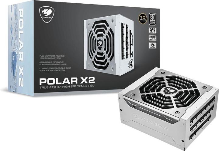 Actual product image Cougar POLAR X2 1050W PC Power Supply (1050 W)