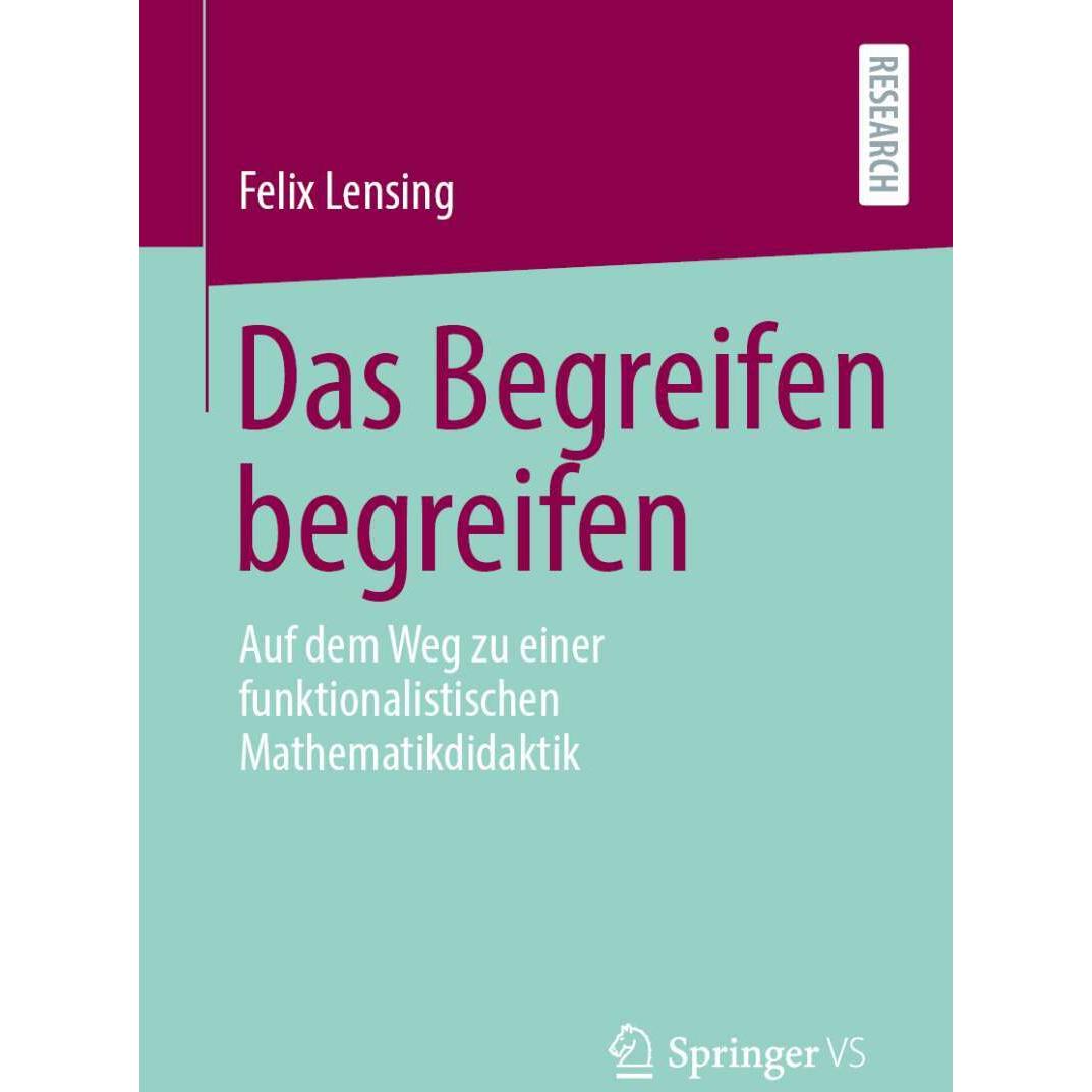 Das Begreifen begreifen, Schulbücher von Felix Lensing