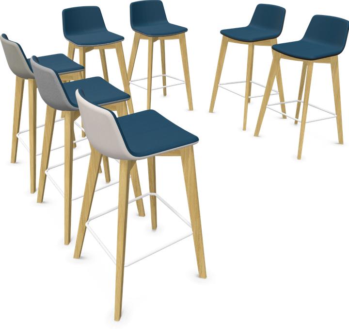 Actual product image Narbutas Twist & Sit Bar Stool