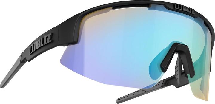 Actual product image Bliz Matrix Small Nano Optics Nordic Light (Matt Black, Coral w blue multi)