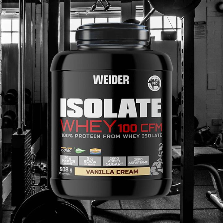 Produktbild Weider Isolate Whey 100 CFM (908 g, 1x, Vanille)