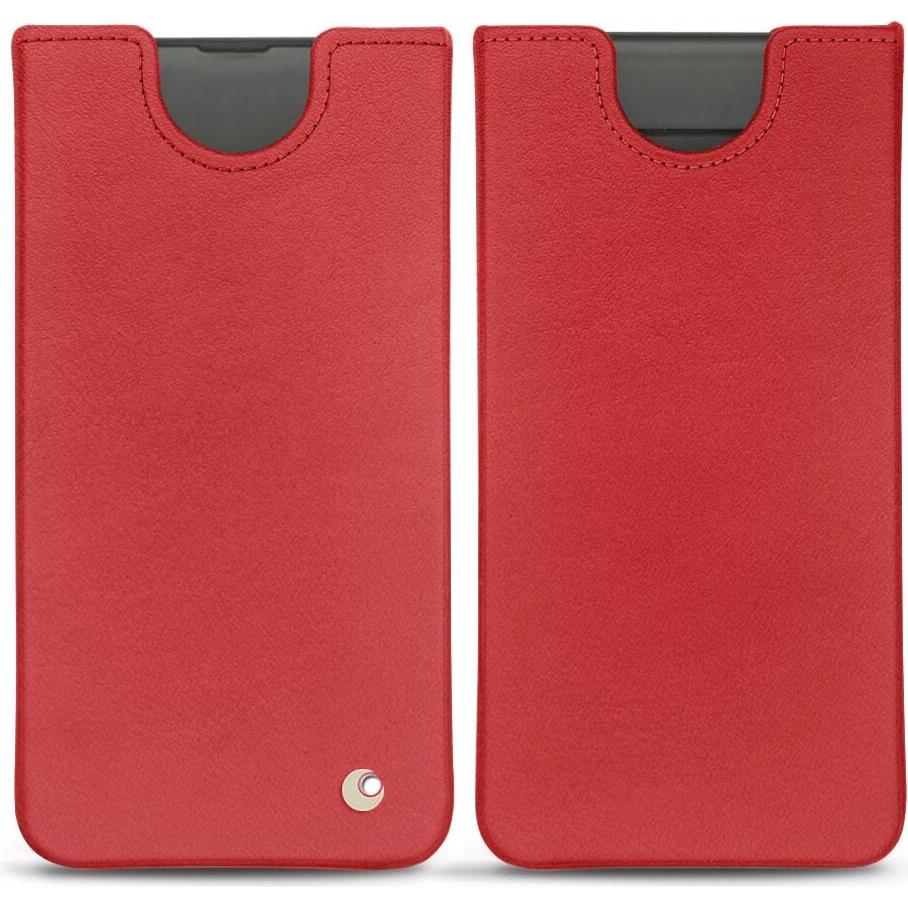 Noreve Lederschutzhülle (Samsung Galaxy S10), Smartphone Hülle, Rot