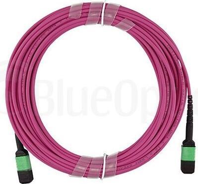 Produktbild BlueOptics LWL MTP/APC-8xLC/UPC Breakout Kabel OM4 30 Meter (30 m)