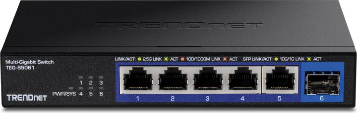 Actual product image Trendnet TEG-S5061 (6 ports)