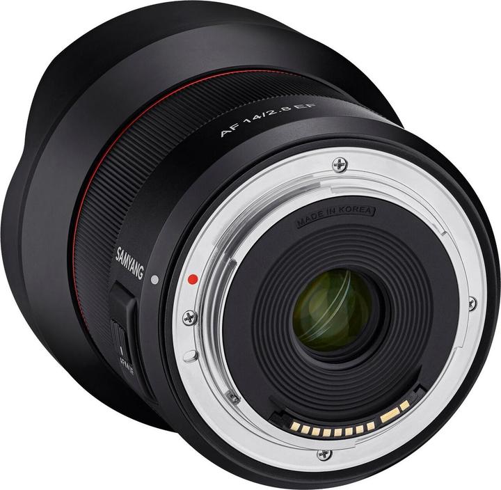Actual product image Samyang AF 14mm F2.8 Canon EF (Canon EF, APS-C / DX, full size)