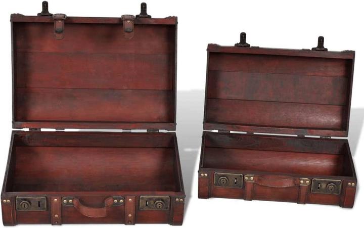 Actual product image vidaXL Aufbewahrungstruhe (31 cm, 2x)