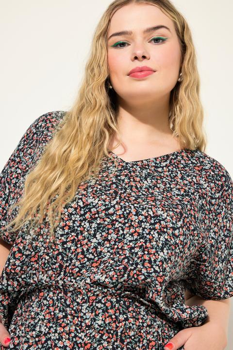 Image du produit Studio Untold Blouse oversized avec imprimé floral et encolure en V (50, 52)