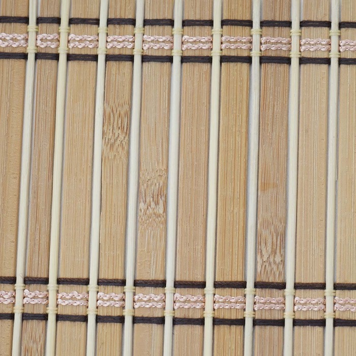 Produktbild Mendler 6-teiliges Tischset, Platzdeckchen, Bambus abwaschbar 45x30cm - hellbraun (6 x, 45 x 30 cm)