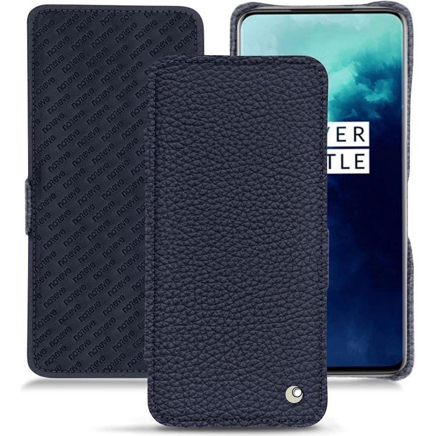 Noreve Lederschutzhülle horizontal (OnePlus 7T Pro), Smartphone Hülle, Violett