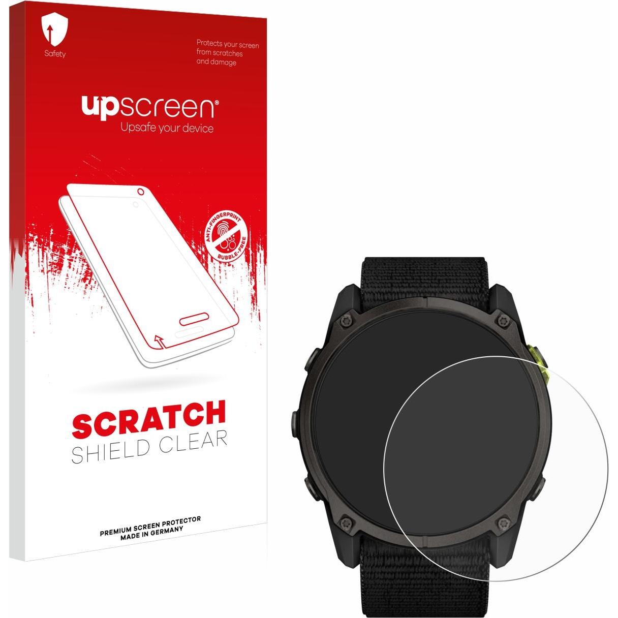 upscreen Schutzfolie Displayschutz Displayschutzfolie Folie Klar Transparent, Smartwatch Schutzfolie, Transparent