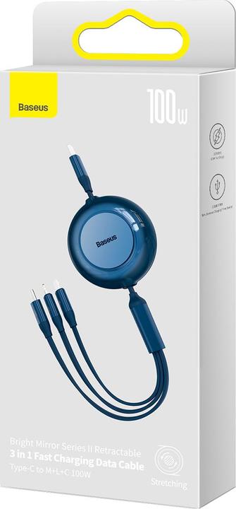 Actual product image Baseus Bright Mirror 4 (1.10 m, USB 2.0, 100 W)