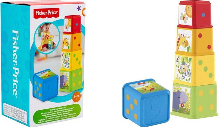 Produktbild Fisher-Price Entdecker- und Stapelwürfel