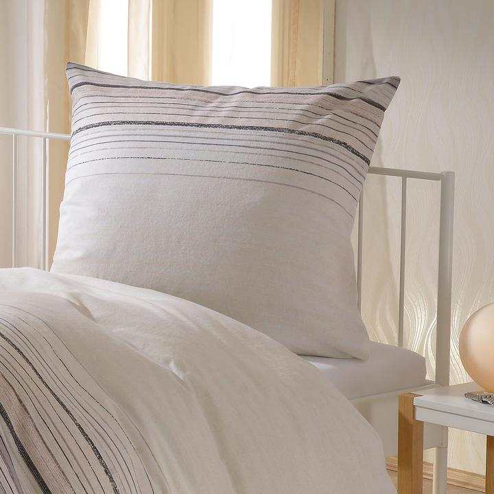 Produktbild BettwarenShop Streifen (Bettwäsche Set, 240 x 220 cm, 80 x 80 cm)