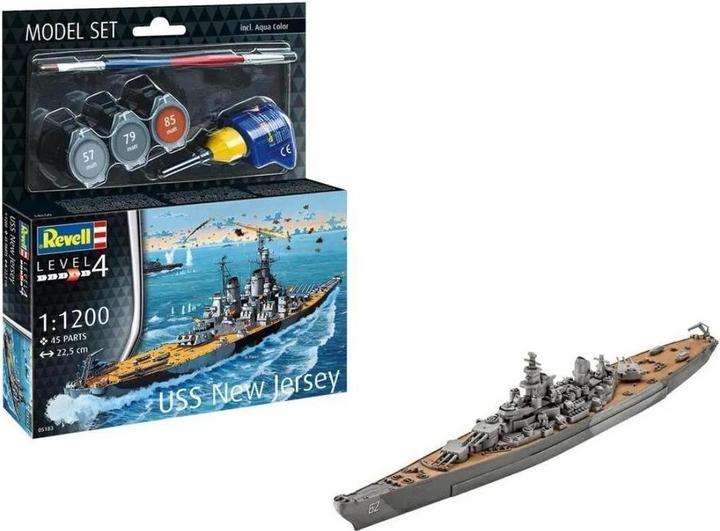 Produktbild Revell Model Set USS New Jersey