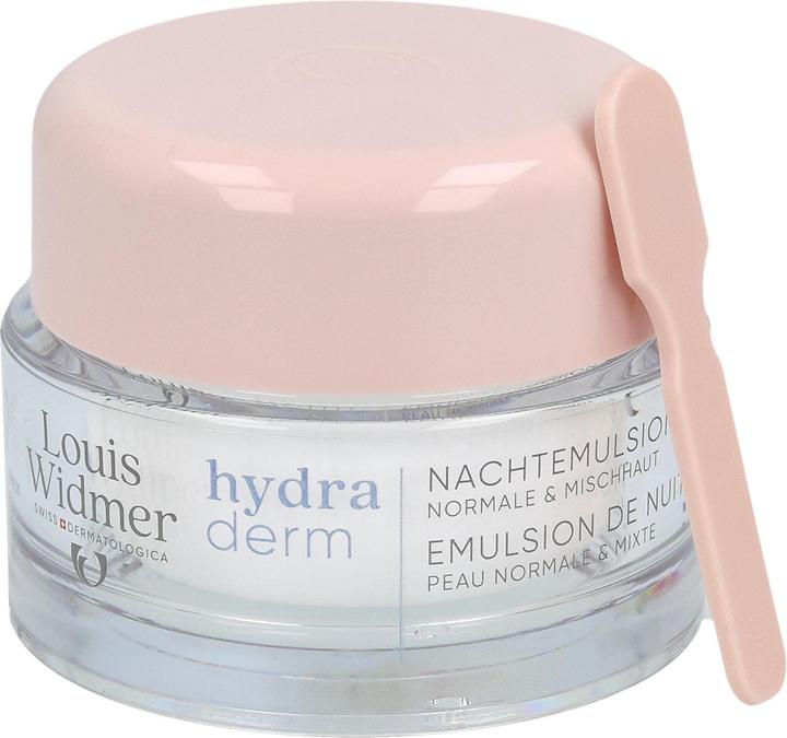 Produktbild Widmer Louis Hydraderm Nachtemulsion ohne Parfum 50 ml (50 ml)