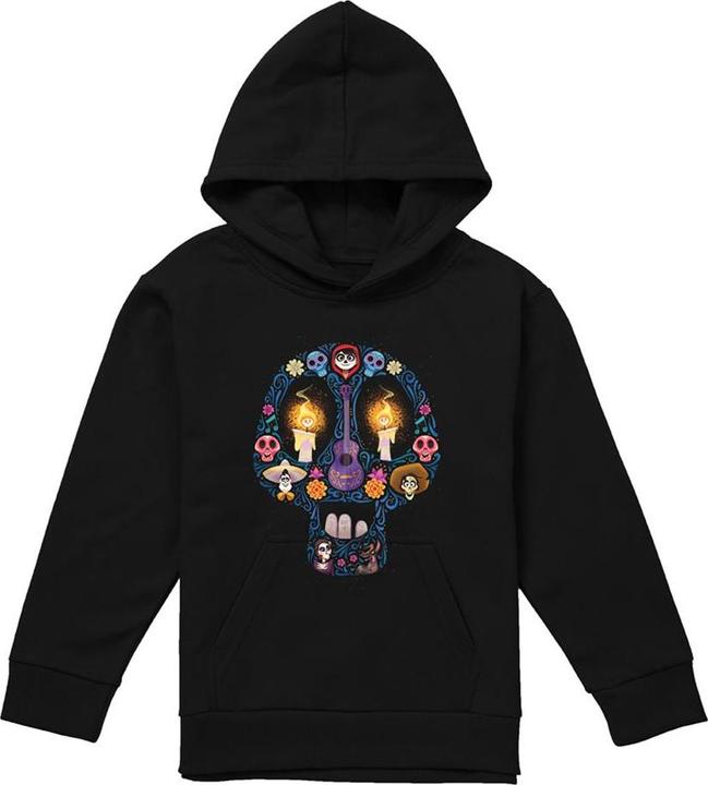 Produktbild La Maison du Coco Day Of The Dead Skull Kapuzenpullover meliert (128)