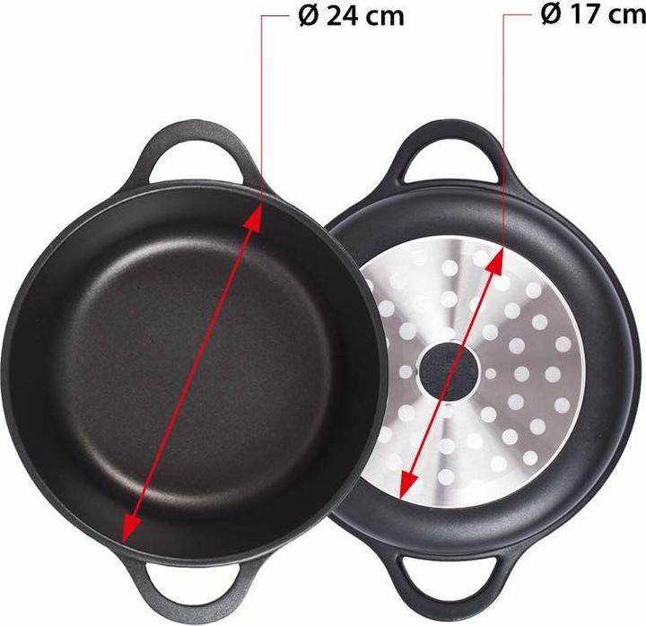 Actual product image Valira 4141/25 (24 cm, Frying pan, Aluminium)