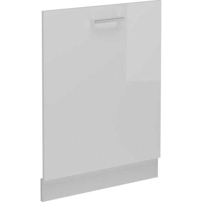 Vichy Geschirrspülblende R-Line, Weiss Hochglanz/Weiss, 60 cm ohne Arbeitsplatte, Geschirrspüler Zubehör, Weiss