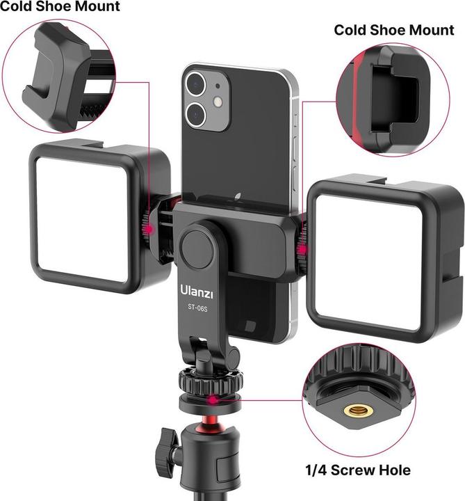 Produktbild Ulanzi Halterung ST-06S (Stativ Smartphone Halterung)