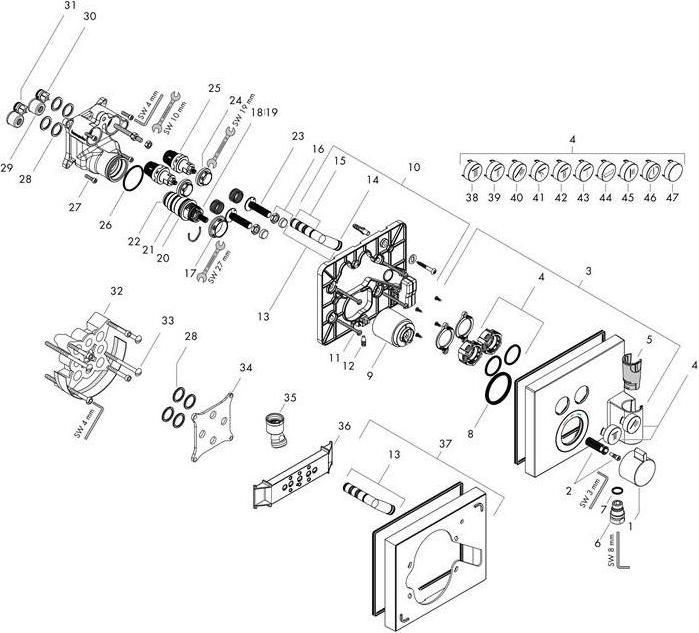 Produktbild hansgrohe ShowerSelect Chrom