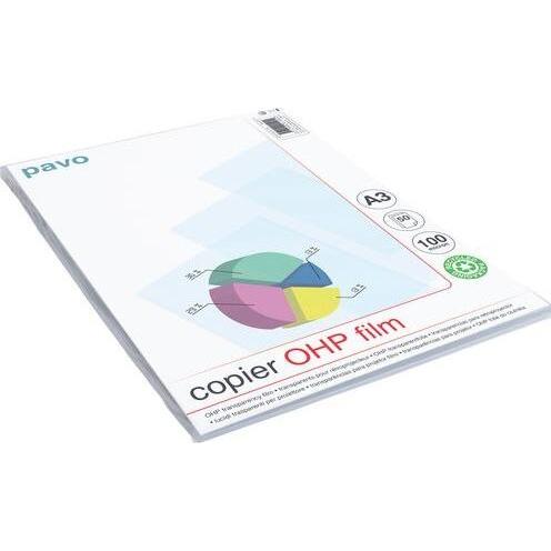 pavo, Kopierpapier, Folie DIN A3 Transparent Copier OHP (840 g/m², A3)