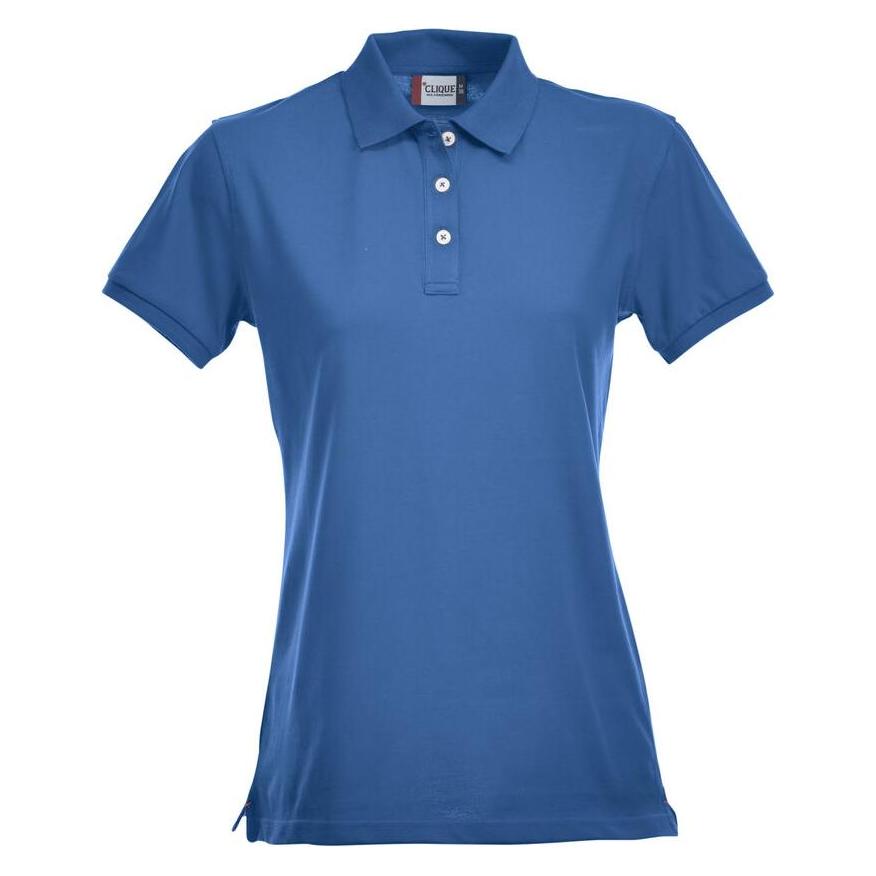 Clique, Damen, Shirts, Stretch Premium Polo Women, Blau, (L)