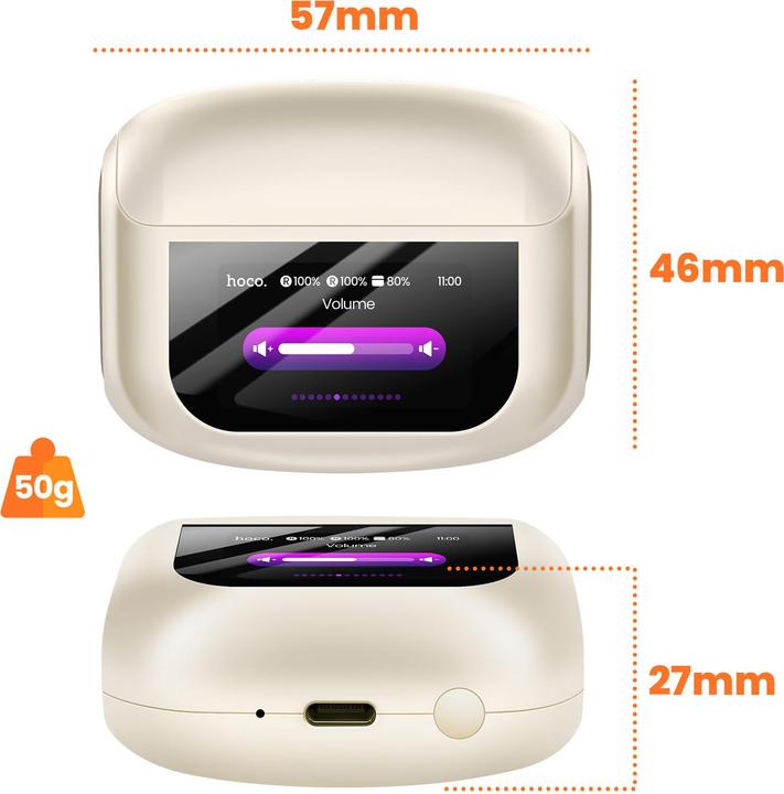 Actual product image Hoco EQ21 ANC Touch (7 h, Wireless)