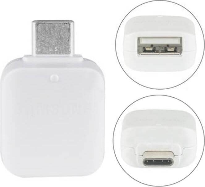 Produktbild Samsung OTG Adapter Type C - white