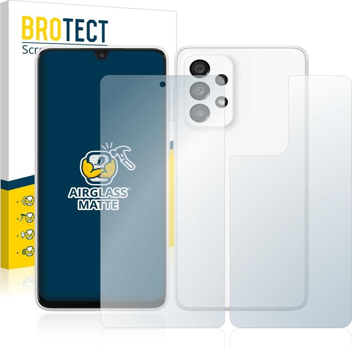 Produktbild BROTECT AirGlass Panzerglasfolie Matt (1 Stück, Samsung Galaxy A33 5G)