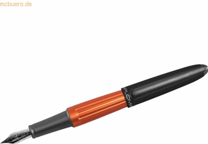 Immagine prodotto Diplomat Stilografica Aero nero/arancio F (Arancia, Nero, 1x)