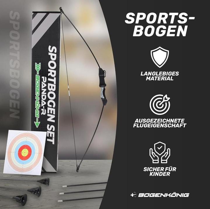 Immagine prodotto Bogenkönig Bogenschiess-Set 15 lbs