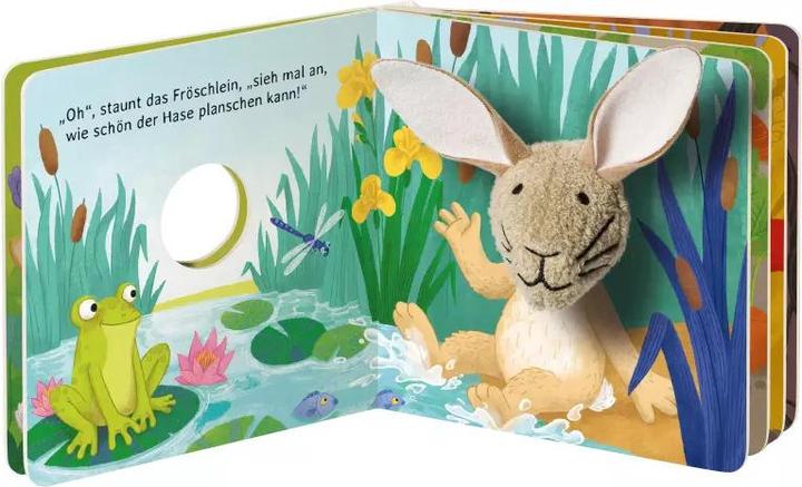 Image du produit Ravensburger Fingerpuppenbuch: Hallo, kleiner Hase! (Allemand)